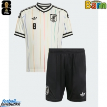 Japan Takumi Minamino #8 Bortedraktsett Barn EM 2024 Kortermet (+ Korte bukser)
